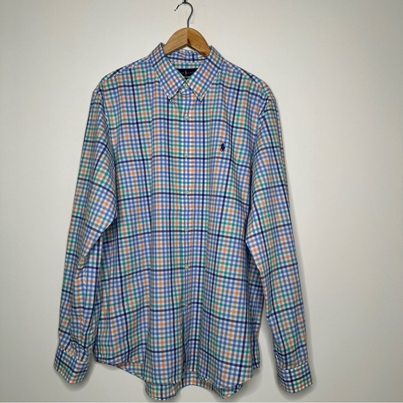 Polo Ralph Lauren Men’s Cotton Stretch Button Down Shirt Size XL - Picture 2 of 7